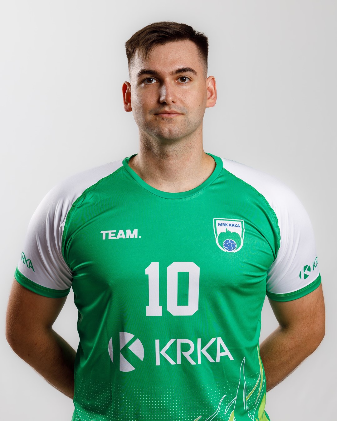 Luka Muhič, desni zunanji igralec MRK Krka